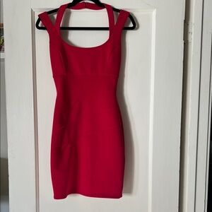 Guess Scarlet Mini Dress Fuschia Color